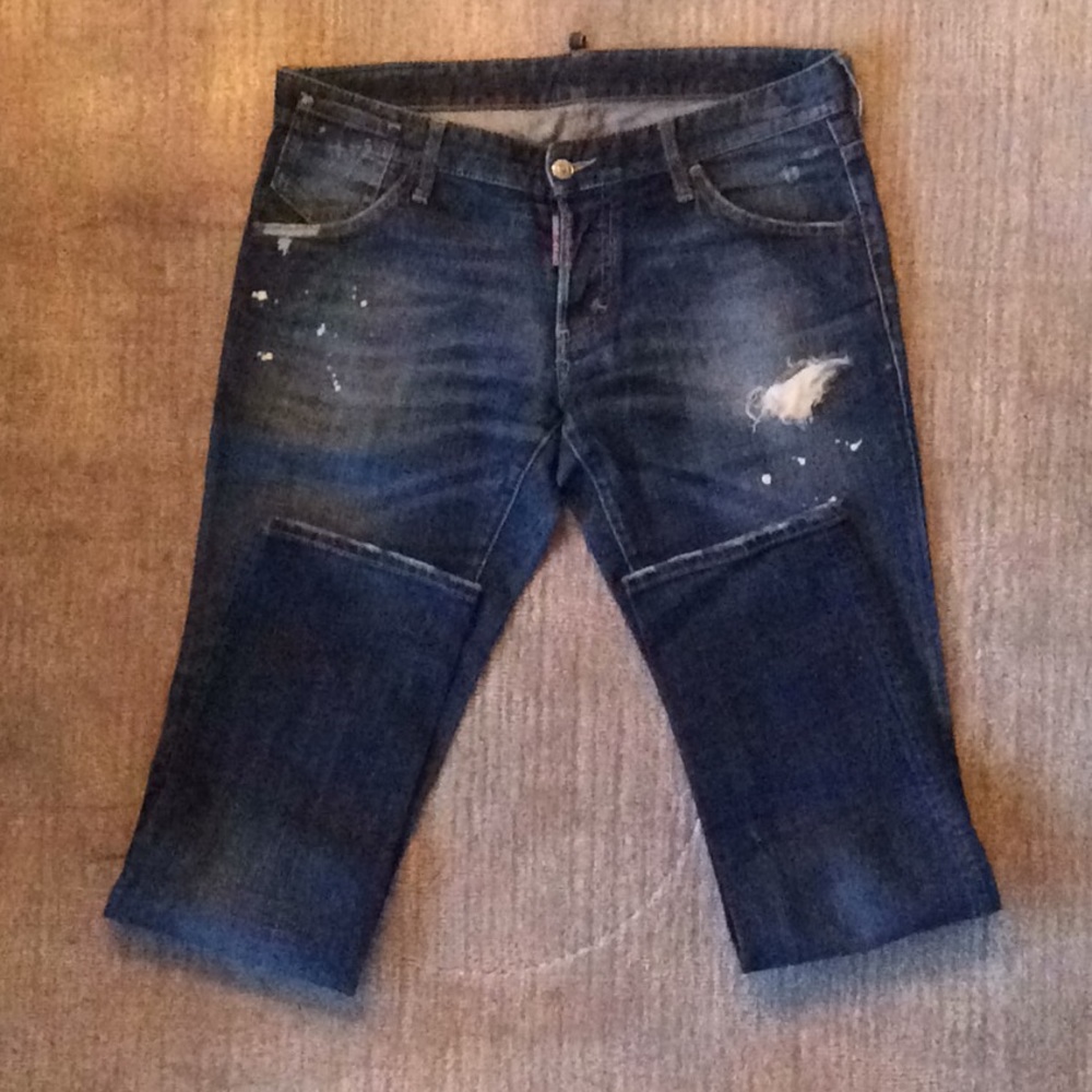 Dsquared distressed denim